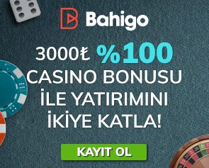 Bahigo Casino Hoş Geldin Bonusu