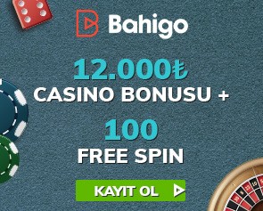 Bahigo Casino Hoş Geldin Bonusu